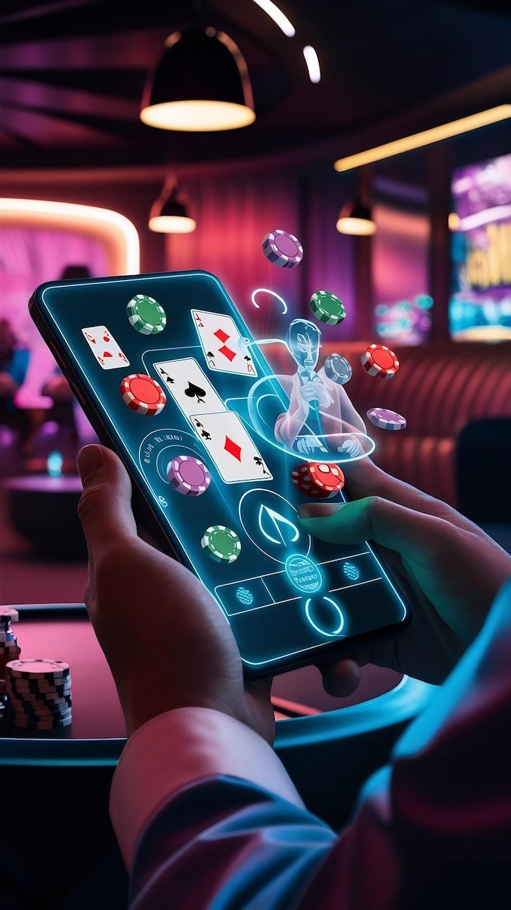 Ilustrasi proses transaksi digital yang aman dan mudah di platform mauwd Indonesia